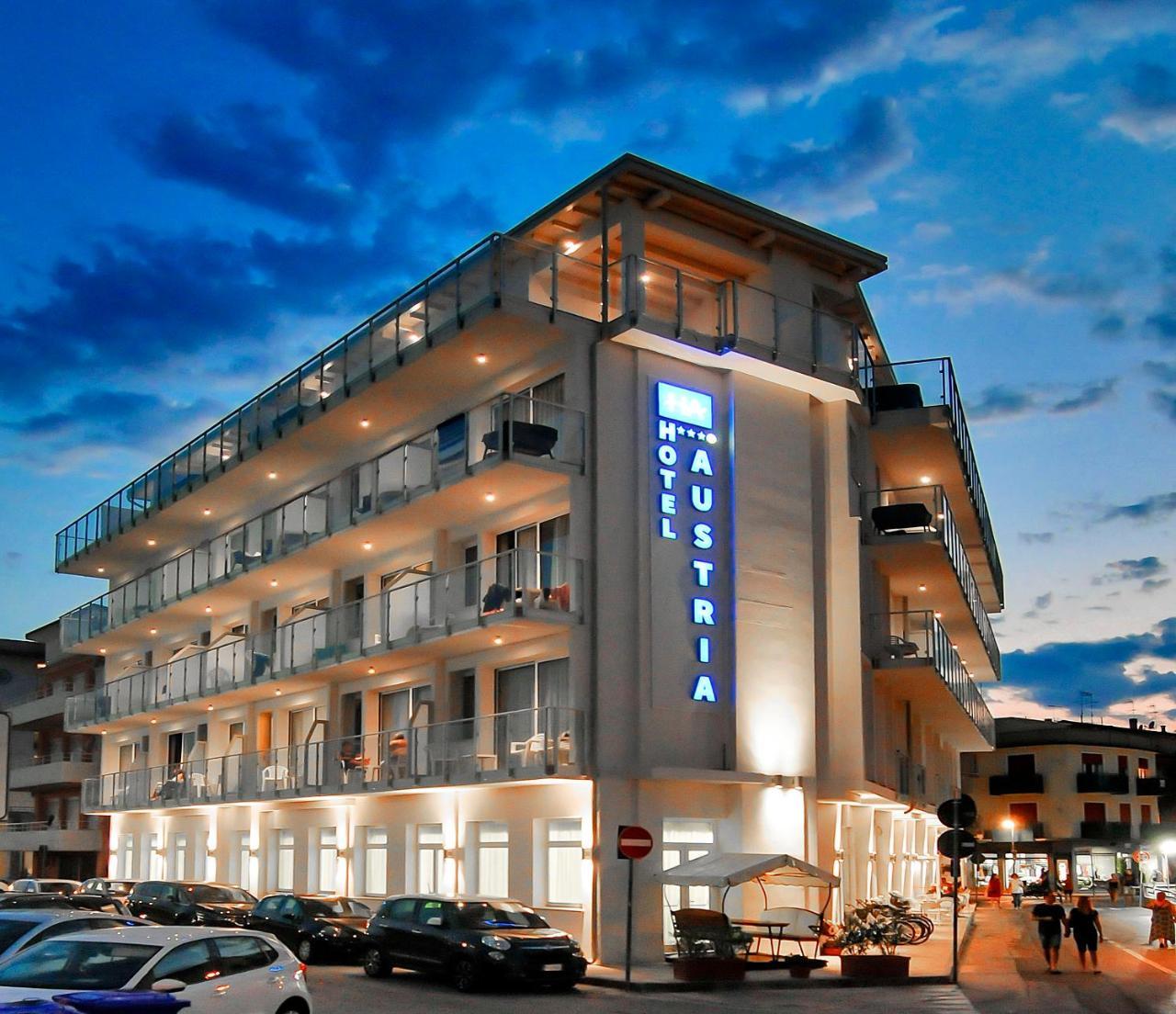 Hotel Austria Caorle Exterior foto