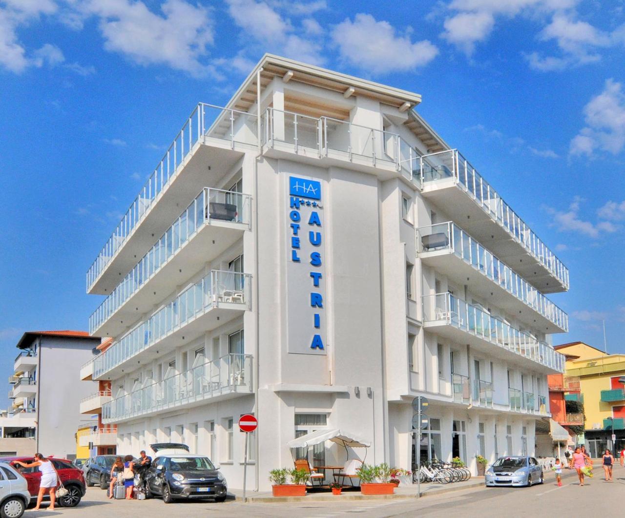 Hotel Austria Caorle Exterior foto